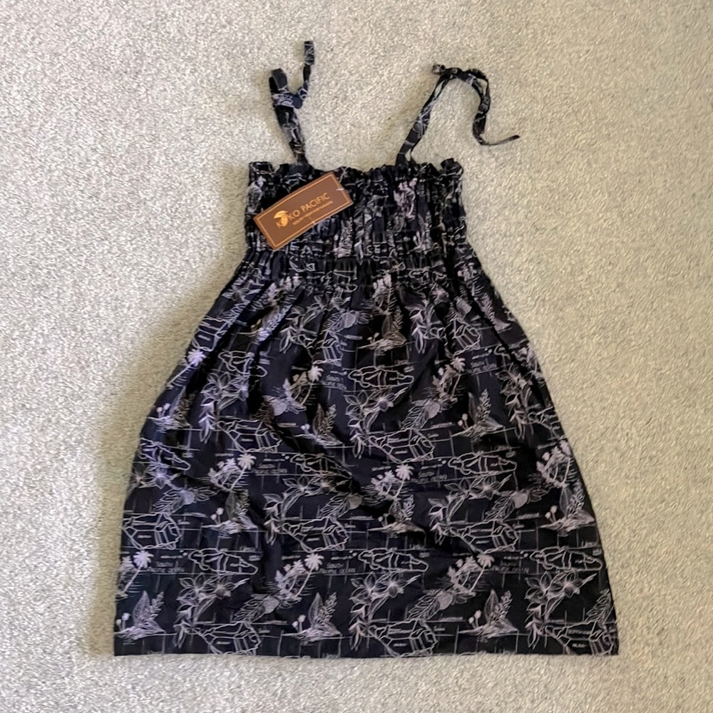 KOKO PACIFIC GIRLS ELASTIC DRESS